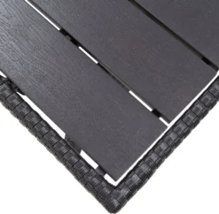 VidaXL Gartentisch Schwarz 120x70x66 Cm Poly Rattan -Deutschland Garten Zier Verkaufs-Shop 28c5dd2105bb35a55c8d6fd0b51ee45c