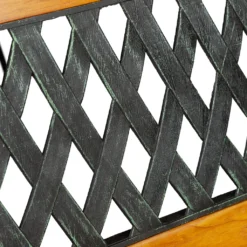 Relaxdays Gartenbank Flechtdesign -Deutschland Garten Zier Verkaufs-Shop 29622c5c91b0fa140fdf2bc7063b748f