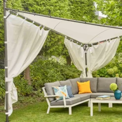 SIENA GARDEN Seitenteile Zu Pavillon "Berlino" 4x4 H56782 -Deutschland Garten Zier Verkaufs-Shop 29fd5df9fb5bf62be123ead3a7df52c6