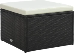 VidaXL 4-tlg. Garten-Lounge-Set Mit Auflagen Poly Rattan Braun -Deutschland Garten Zier Verkaufs-Shop 2a1579c05569cf03927244d4d708e403