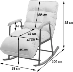 Schaukelstuhl HWC-K40, Schaukelsessel Schwingstuhl Relaxsessel, Liegefunktion Metall Stoff/Textil Lila-flieder -Deutschland Garten Zier Verkaufs-Shop 2a8e3d72cd646922888b9a55e2e7dfed