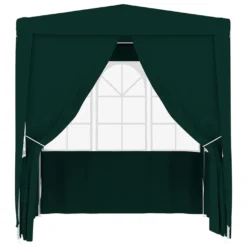 VidaXL Profi-Partyzelt Mit Seitenwänden 2×2m Grün 90 G/m² -Deutschland Garten Zier Verkaufs-Shop 2dbf4312aee84e43bf400254497f0367