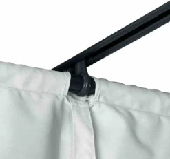 Pavillon Sky, 300x400cm, Gestell Aus Aluminium/Stahl, Pulverbschichtet In Anthrazit, Dach Aus Polyester 200g In Grau, Zerlegt Im Karton Verpackt -Deutschland Garten Zier Verkaufs-Shop 2e69bd65c242dfd8d97c3c93e9c83bad