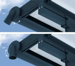 Palram - Canopia Terrassenüberdachung Sierra Grau 299x555x305 Cm -Deutschland Garten Zier Verkaufs-Shop 2e742cab0e240af6bb75d8b2e537ec1b