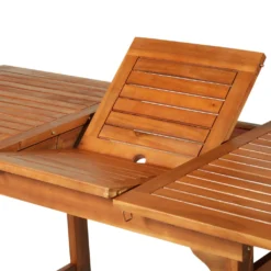 Outsunny Ausziehtisch Gartentisch Esstisch Gartenmöbel Akazienholz Wetterfest Braun 160/120 X 70 X 72 Cm -Deutschland Garten Zier Verkaufs-Shop 2eb290c0baabd6814fe42bc6a0c72e2e