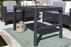 Allibert Gartentisch Lyon, Graphitgrau