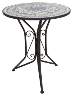 Mosaiktisch "Mare" Maße: Ø 55 X 68 Cm -Deutschland Garten Zier Verkaufs-Shop 3084c49c7ae8ab73b56f6e23893e4479