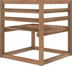 VidaXL Garten-Paletten-Ecksofa Braun Imprägniertes Kiefernholz -Deutschland Garten Zier Verkaufs-Shop 31e089f0311319f560b9f71ac0b0799a