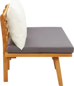 VidaXL Gartenbank Mit Kissen 115 Cm Massivholz Akazie -Deutschland Garten Zier Verkaufs-Shop 31f402f1a27463a8fc40f186070ddb3c