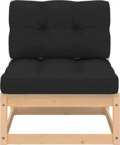 VidaXL 4-tlg. Garten-Lounge-Set Mit Kissen Kiefer Massivholz -Deutschland Garten Zier Verkaufs-Shop 337467ae8e6aeedd4bc68b45dc1e7d42