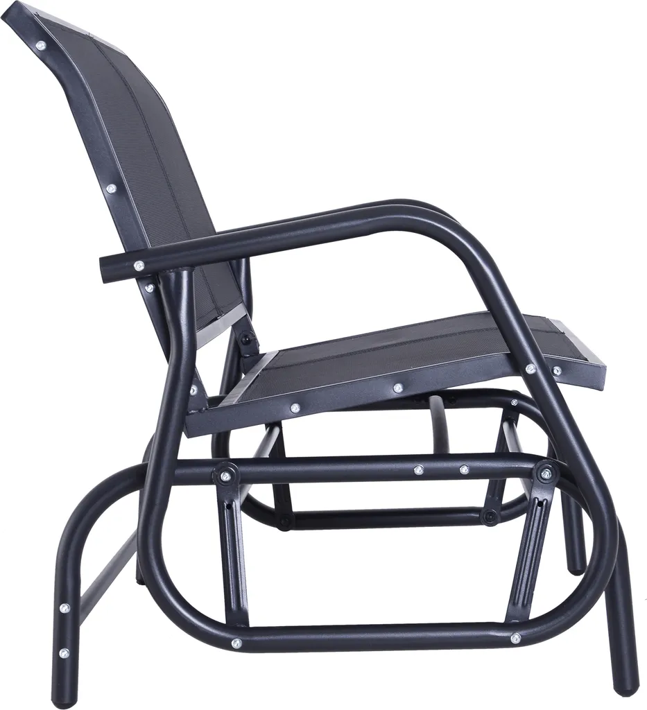 Outsunny Schaukelbank Gartenbank Gartenschaukel Sitzbank Bank Parkbank Schaukel Metall Gartenmöbel 2-Sitzer 8 Outsunny Schaukelbank Gartenbank Gartenschaukel Sitzbank Bank Parkbank Schaukel Metall Gartenmöbel 2-Sitzer – Bild 8