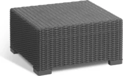 Allibert Gartentisch California Graphitgrau -Deutschland Garten Zier Verkaufs-Shop 358bda3beb4b9fe8119e7b9b9d4c8ac1