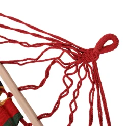 Outsunny Stabhängematte Hängematte Wetterfest UV-beständig 2 X 1 M Bis 120 Kg Baumwoll-Polyester-Mischung Bunt -Deutschland Garten Zier Verkaufs-Shop 35c7a1249711dedd9ea8407a5e5f897a