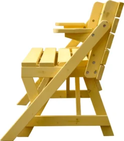 Dobar Praktische 2 In 1 Kombination Aus Tisch Und BankHolz, Sitzgarnitur Garten, Helle Lasur, 138 X 144 X 77 Cm -Deutschland Garten Zier Verkaufs-Shop 360dfd809bb0582b585726806b5d22a1