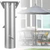 Lospitch Universal Bodenplatte Kurbelschirm Sonnenschirmständer Metall Bodenträger 16 Cm