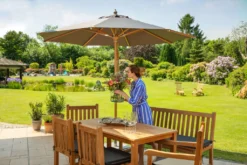 Kai Wiechmann Gartenbank Massive Teakbank Ohne Armlehne 180 Cm, Wetterfeste Teak Sitzbank Nachhaltige Und Unbehandelte Teakholzbank -Deutschland Garten Zier Verkaufs-Shop 36cf77cf88bb66bbeb75a0a7bc118ef2