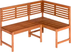 Merxx Gartenbank Eukalyptus Natur 140 Cm X 100 Cm X 90 Cm -Deutschland Garten Zier Verkaufs-Shop 37012f9ed19e32b8b3b99e0a87488f89