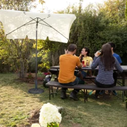 Relaxdays Sonnenschirmständer Schwarz-gold Rosen -Deutschland Garten Zier Verkaufs-Shop 3707ecca6eefe3919537fcbe0653cf27