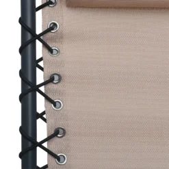 VidaXL Klappbare Liegestühle 2 Stk. Taupe Textiline -Deutschland Garten Zier Verkaufs-Shop 37083b1e3813c8de2aff394bab4318eb