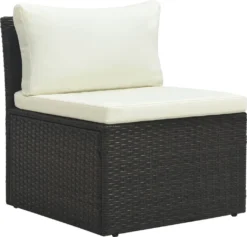 VidaXL 4-tlg. Garten-Lounge-Set Mit Auflagen Poly Rattan Braun -Deutschland Garten Zier Verkaufs-Shop 3780572e38defc9a1d08dd5da18c9bd8