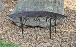 Garden Pleasure Eisen Bogenbank Sitzbank Parkbank Baumbank Edel Rost Optik Bank -Deutschland Garten Zier Verkaufs-Shop 399487be7bce0d47b032812543f11350