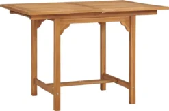 VidaXL Ausziehbarer Gartentisch (110-160)×80×75 Cm Massivholz Teak -Deutschland Garten Zier Verkaufs-Shop 3995933e6ef3859345395a0cda1e0c5a