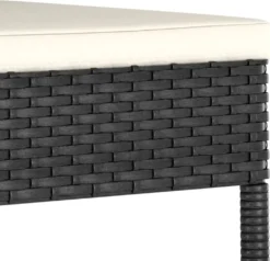 VidaXL Garten-Essstühle 4 Stk. Poly Rattan Schwarz -Deutschland Garten Zier Verkaufs-Shop 39d0114c281752d7654bba324dd0e037