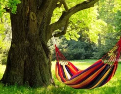 MODERN HOME Hängematte Doppelhängematte Für 1-2 Personen Outdoor Baumwolle Tragbar Garten Camping Hängematte Belastbarkeit 150kg Rainbow Geeignet Für Reise XXL GW-906 -Deutschland Garten Zier Verkaufs-Shop 39fd853bee8fb9511d7fe0805a261cdd