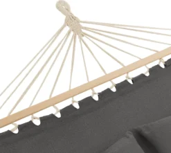 Tectake Hängematte Eden - Dunkelgrau -Deutschland Garten Zier Verkaufs-Shop 3b198cee413e73ff2d5f699891d241b6