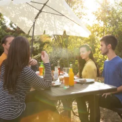 Relaxdays Sonnenschirmständer Schwarz-gold Rosen -Deutschland Garten Zier Verkaufs-Shop 3b24234772708156fa2fae8255365545