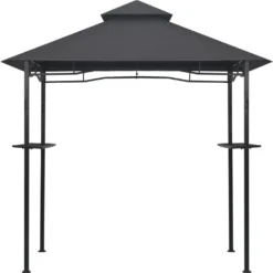 VidaXL BBQ-Pavillon 240x150x255 Cm Anthrazit Stahl -Deutschland Garten Zier Verkaufs-Shop 3b242902a2b8587f64301eb5d69d1860