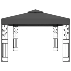 VidaXL Pavillon Mit Doppeldach 3x4 M Anthrazit -Deutschland Garten Zier Verkaufs-Shop 3b42aa235d3c05fda7298cc2f6643f3c