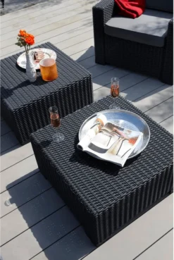 Allibert Gartentisch California Graphitgrau -Deutschland Garten Zier Verkaufs-Shop 3b8afbaf45a33d4a52a341f8d4e59d0b