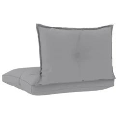VidaXL Palettensofa-Auflagen 2 Stk. Grau Stoff -Deutschland Garten Zier Verkaufs-Shop 3d1ec52c27ee1c648a4d05b678ce86aa