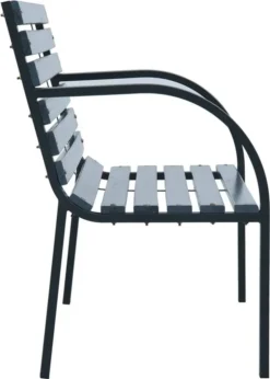 VidaXL Gartenbank 120 Cm Grau Holz 9 VidaXL Gartenbank 120 Cm Grau Holz -Deutschland Garten Zier Verkaufs-Shop 3e59170719a9cece115a29a0094e2afe