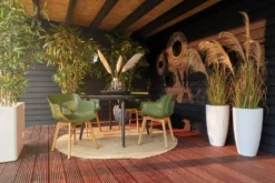 Hartman Outdoor 2er Set Gartenstühle Jill Wood Natur/Dunkelgrün -Deutschland Garten Zier Verkaufs-Shop 3ec1cfae8ad42ae7a5b0d73727c76c2c