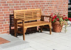 Siena Garden Gartenbank / Klappbank Lovera Akazienholz 120cm -Deutschland Garten Zier Verkaufs-Shop 3ed58c8148f83ed9454bb169d7afa5f6