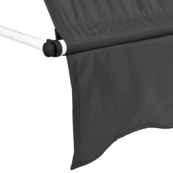 Juskys Klemmmarkise 250 X 120 Cm Mit Handkurbel - Markise Ohne Bohren - Höhenverstellbar, UV-beständig & Wasserabweisend - Balkonmarkise Balkon Grau -Deutschland Garten Zier Verkaufs-Shop 3fd7098c8197b979c9edfe3963cdf69e
