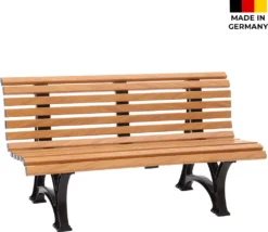 BLOME Sitzbank Helgoland - 3-Sitzer Gartenbank Für Garten, Balkon, Terrasse, Parkbank In Holzoptik, Germany -Deutschland Garten Zier Verkaufs-Shop 40dd2b2adc6d742357be8afcd2a979f4