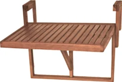 Garden Pleasure Balkon Hängetisch Esstisch Klapptisch Eukalyptus Holz Möbel