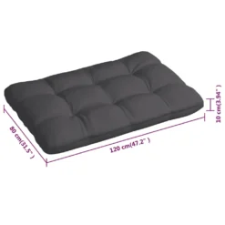 VidaXL Palettensofa-Auflagen 3 Stk. Anthrazit -Deutschland Garten Zier Verkaufs-Shop 42317ce40afdf120058581ec24192f41