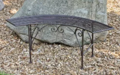 Garden Pleasure Eisen Bogenbank Sitzbank Parkbank Baumbank Edel Rost Optik Bank -Deutschland Garten Zier Verkaufs-Shop 427b83c992915d35dd028fdb2acdb444