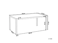 Gartentisch Grau Weiß 160 X 90 Cm Aluminium Glasplatte Starke Aluminiumgestell Outdoor Rechteckig Modern -Deutschland Garten Zier Verkaufs-Shop 427f1968b0d02de89abb0c713d21b384