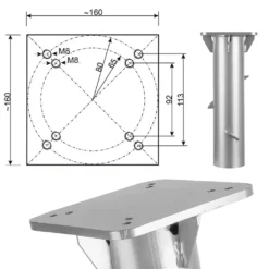 Lospitch Universal Bodenplatte Kurbelschirm Sonnenschirmständer Metall Bodenträger 16 Cm -Deutschland Garten Zier Verkaufs-Shop 433288bd71081f1291f891bc070a6f45