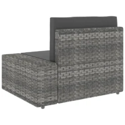 VidaXL 3-tlg. Garten-Lounge-Set Poly Rattan Grau -Deutschland Garten Zier Verkaufs-Shop 4358fa71109f86394f40d0756abe1739