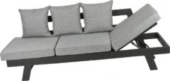 Funktionssofa DONNA Gartenmöbel Liege Sofa Couch + Sitzauflagen Rückenkissen -Deutschland Garten Zier Verkaufs-Shop 43a72859260c774c42e7b7e749d71bde