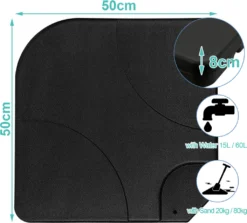 EINFEBEN Sonnenschirmständer Sonnenschirm Schirmständer Gartenschirm Befüllbar 100kg -Deutschland Garten Zier Verkaufs-Shop 444db12c0cb8402da5024d58e0ae9bb4