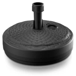 Sonnenschirmständer Schirmständer Befüllbar Wetterfest Rund Eckig, Form/Farbe:rund Anthrazit -Deutschland Garten Zier Verkaufs-Shop 45d91394f7dadebb91c4cb3019d12de3