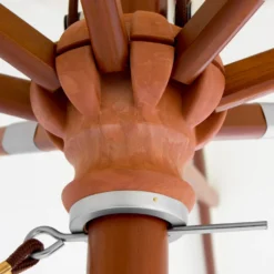 Anndora Sonnenschirm Marktschirm Gastronomie 4m Rund Natural Winddach UV-Schutz - Natural -Deutschland Garten Zier Verkaufs-Shop 4624967a7af43795bf3b808d235d59c1