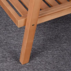 Outsunny 2er-Set Gartenstühle Mit Kissen Gartensessel Set Gartenstuhl Aus Pappelholz Gartenmöbel Holzstuhl Balkonstuhl Terrassenstuhl Braun+Beige 66 X 77,5 X 74,5 Cm -Deutschland Garten Zier Verkaufs-Shop 4773a2e61c5bdee164ce54e69f049f06